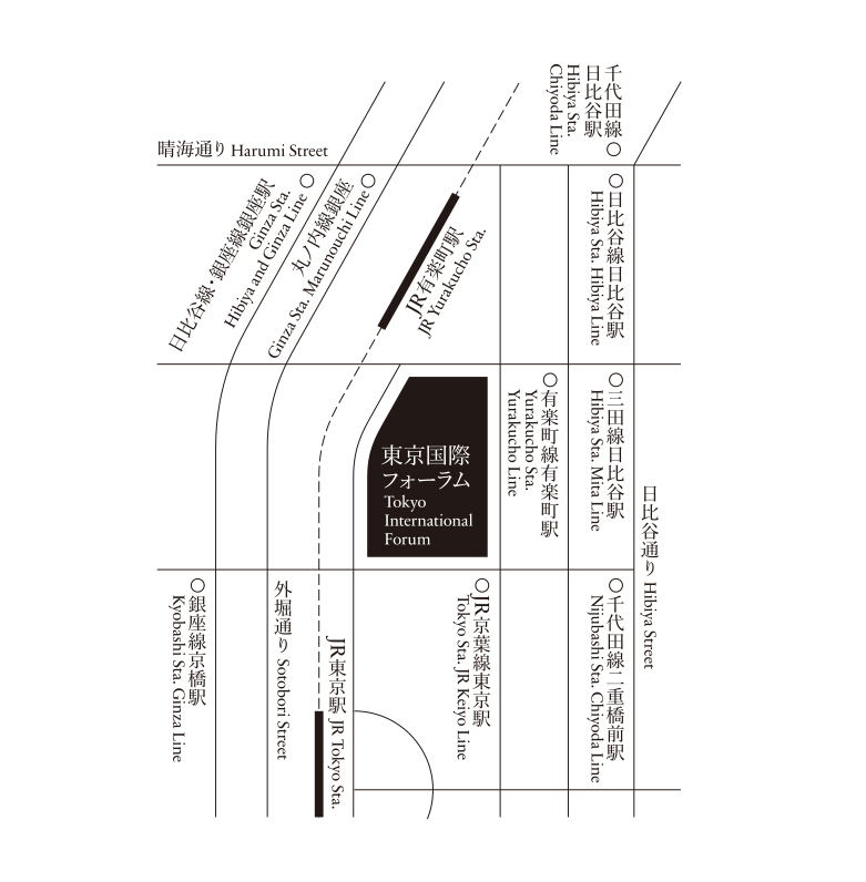 ART FAIR TOKYO MAP